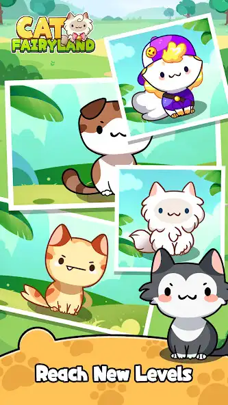 Play Cat Fairyland:Dream Merge as an online game Cat Fairyland:Dream Merge with UptoPlay