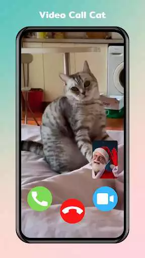 Play Cat Fake Video Call prank as an online game Cat Fake Video Call prank with UptoPlay