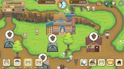 Play Cat Forest - Healing Camp as an online game Cat Forest - Healing Camp with UptoPlay