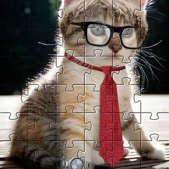 Play Cat Game Funny Animals Puzzles as an online game Cat Game Funny Animals Puzzles with UptoPlay