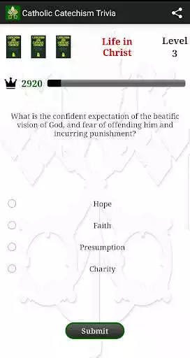 Play Catholic Catechism Trivia as an online game online Catholic Catechism Trivia with UptoPlay au.org.op.catholiccatechismtrivia Play Catholic Catechism Trivia as an online game Catholic Catechism Trivia with UptoPlay