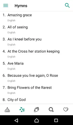 Play Catholic Hymns and Prayers (ZA) as an online game Catholic Hymns and Prayers (ZA) with UptoPlay