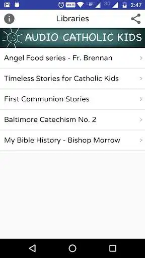 Play APK Catholic Kids Formation AudioBook Collection  and enjoy Catholic Kids Formation AudioBook Collection with UptoPlay com.catholicmp3vault.catholickids.free