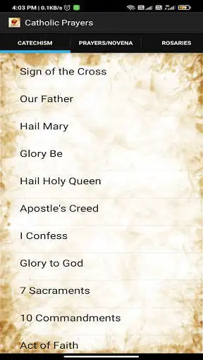 Play Catholic Prayers (Kristi Magnnim) as an online game Catholic Prayers (Kristi Magnnim) with UptoPlay