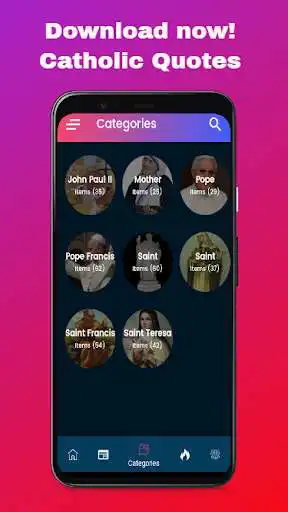Play APK Catholic Quotes  and enjoy Catholic Quotes with UptoPlay com.rlucy.catholicquotes