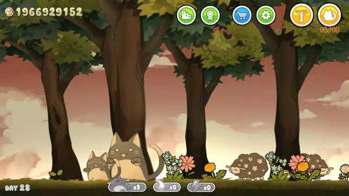 Play Cat in the woods Play Cat in the woods