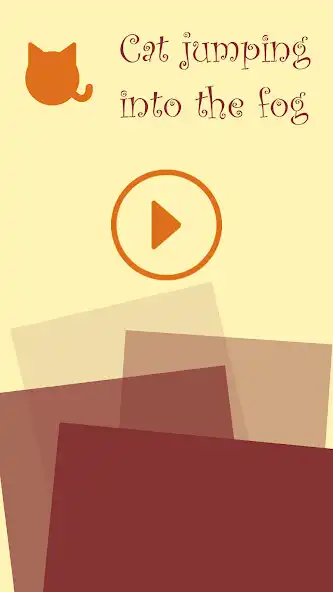 Play Cat Jumping into the Fog as an online game Cat Jumping into the Fog with UptoPlay