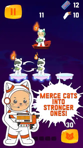 Play Catlaxy - Cats vs Goose  and enjoy Catlaxy - Cats vs Goose with UptoPlay
