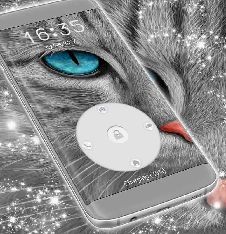 Play Cat Lock App Theme