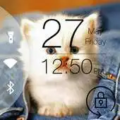 Free play online Cat Lock Screen Theme APK Free play online Cat Lock Screen Theme APK