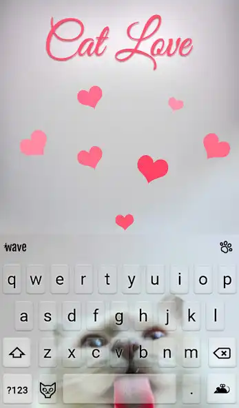 Play Cat Love Animated Keyboard + Live Wallpaper as an online game Cat Love Animated Keyboard + Live Wallpaper with UptoPlay