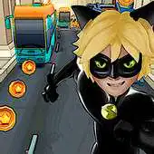 Free play online Cat Noir City Adventure Runner APK