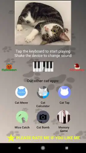 Play Cat Piano  and enjoy Cat Piano with UptoPlay