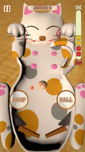 Play Cat Pinball　 ~ Free cat pinball game ~ as an online game Cat Pinball　 ~ Free cat pinball game ~ with UptoPlay
