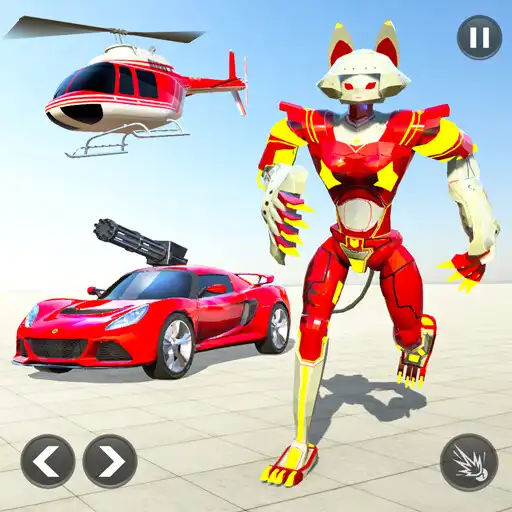 Play Cat Robot Transform War Games APK