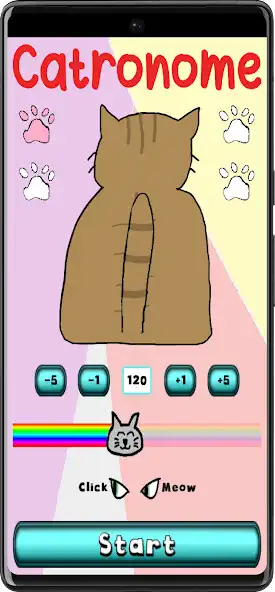 Play Catronome - The Cat Metronome  and enjoy Catronome - The Cat Metronome with UptoPlay