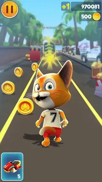 Play Cat Run Simulator 3D as an online game Cat Run Simulator 3D with UptoPlay