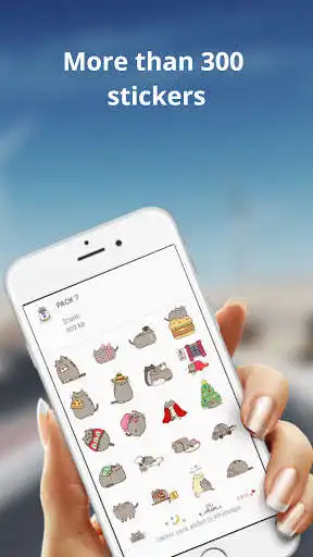 Play Cats Cute & Love Sticker WAStickerApps as an online game Cats Cute & Love Sticker WAStickerApps with UptoPlay