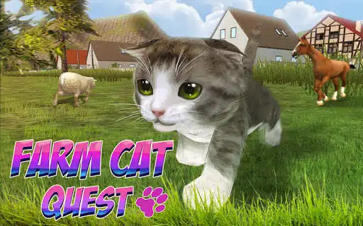 Play Cat Simulator: Farm Quest 3D  and enjoy Cat Simulator: Farm Quest 3D with UptoPlay