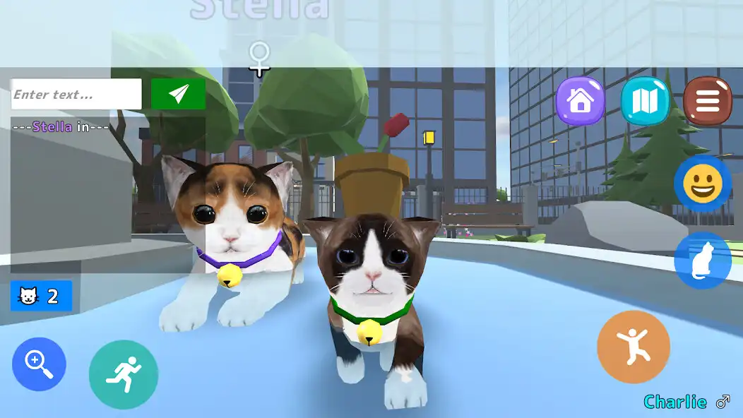 Play Cat Simulator Online as an online game Cat Simulator Online with UptoPlay