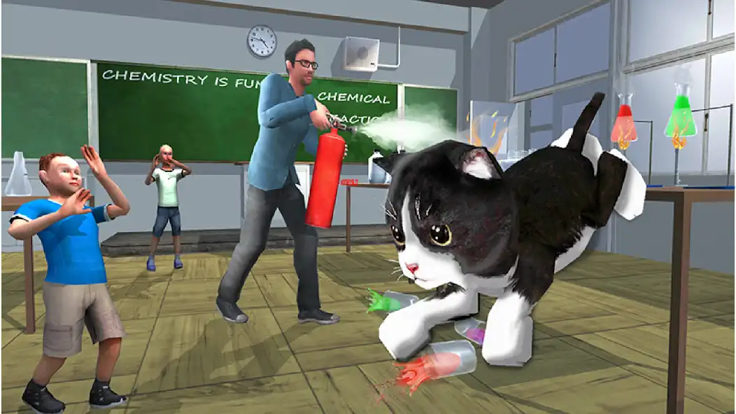 Play Cat Simulator: Pets Life Games as an online game Cat Simulator: Pets Life Games with UptoPlay