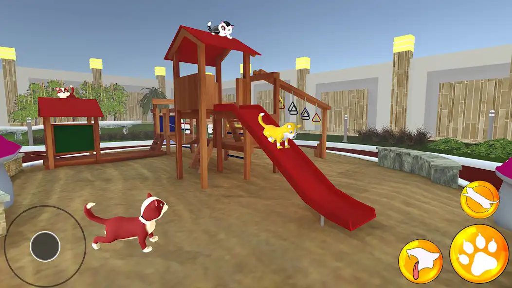 Play Cat Simulator Virtual Pet 2023 as an online game Cat Simulator Virtual Pet 2023 with UptoPlay