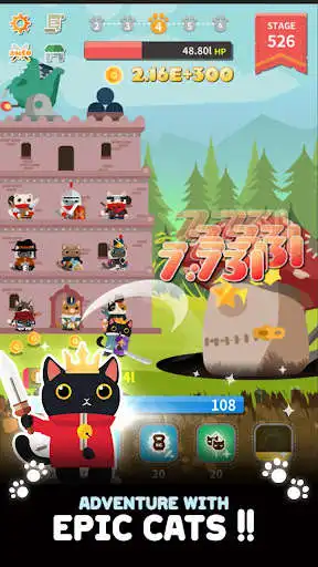 Play Cat-sle : TapTap Cat as an online game Cat-sle : TapTap Cat with UptoPlay