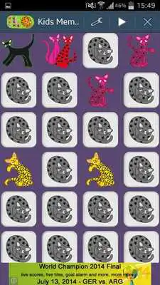 Play Cats Memory Game