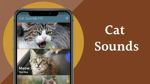 Play Cat Sounds - Meow Sound as an online game Cat Sounds - Meow Sound with UptoPlay