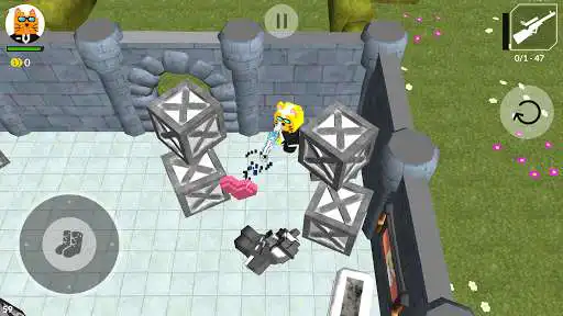 Play Cats vs Dogs - 3d Top Down Shooter & Pixel War  and enjoy Cats vs Dogs - 3d Top Down Shooter & Pixel War with UptoPlay