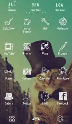 Play Cat Theme-Feline Gentleman- Play Cat Theme-Feline Gentleman-