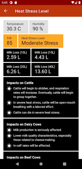 Play Cattle Heat Stress Calculator  and enjoy Cattle Heat Stress Calculator with UptoPlay