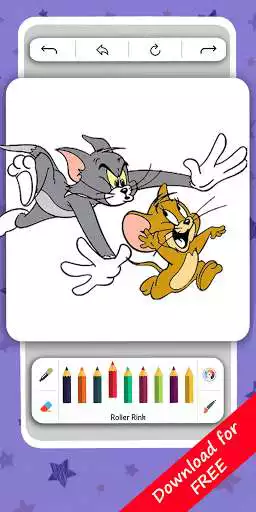 Play Cat Tom and Mouse Coloring Book game and enjoy Cat Tom and Mouse Coloring Book game with UptoPlay Play Cat Tom and Mouse Coloring Book game and enjoy Cat Tom and Mouse Coloring Book game with UptoPlay