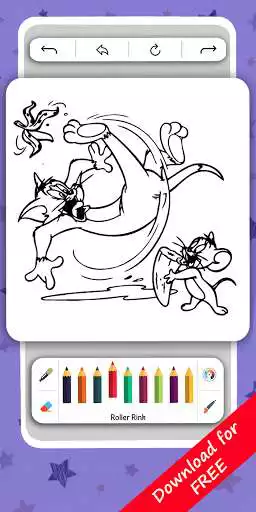 Play Cat Tom and Mouse Coloring Book game as an online game online Cat Tom and Mouse Coloring Book game with UptoPlay com.coloringdev.tom Play Cat Tom and Mouse Coloring Book game as an online game Cat Tom and Mouse Coloring Book game with UptoPlay