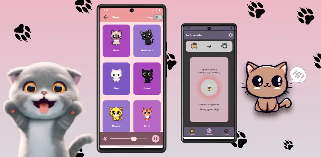Play Cat translator prank cat sound  and enjoy Cat translator prank cat sound with UptoPlay