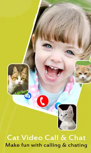 Play Cat Video Call/Fake Video Call as an online game Cat Video Call/Fake Video Call with UptoPlay