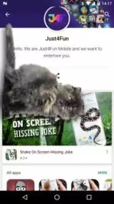 Play Cat Walks in Phone Cute Joke  and enjoy Cat Walks in Phone Cute Joke with UptoPlay