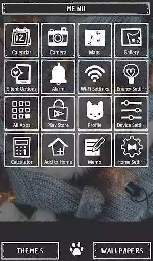 Play Cat Wallpaper Fall Nap Theme