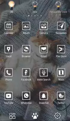 Play Cat Wallpaper Fall Nap Theme