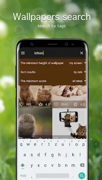 Play Cat Wallpapers PRO as an online game Cat Wallpapers PRO with UptoPlay
