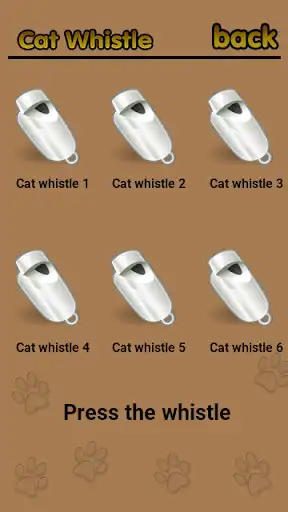 Play Cat Whistle, Trainer free