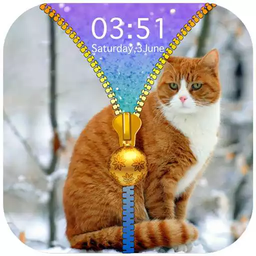 Free play online Cat Zipper Lock Screen APK Free play online Cat Zipper Lock Screen APK