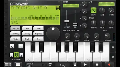 Play Caustic Preset Electric Guitar  and enjoy Caustic Preset Electric Guitar with UptoPlay