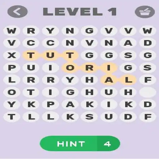 Play Caută cuvântul. as an online game Caută cuvântul. with UptoPlay