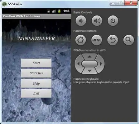 Play caution with landmines