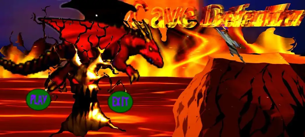 Play Cave Defender as an online game Cave Defender with UptoPlay