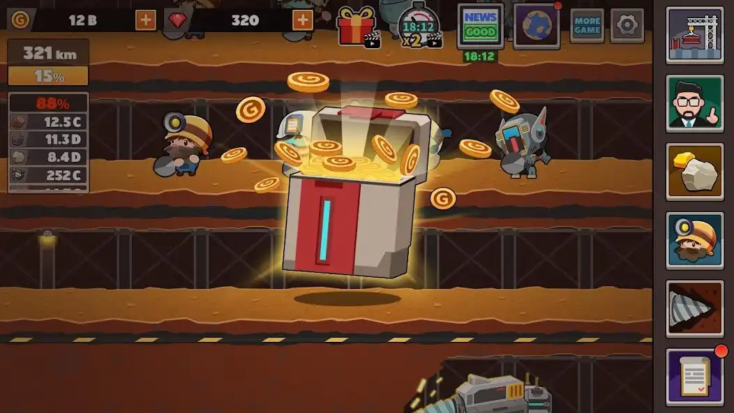 Play Cave Driller as an online game Cave Driller with UptoPlay