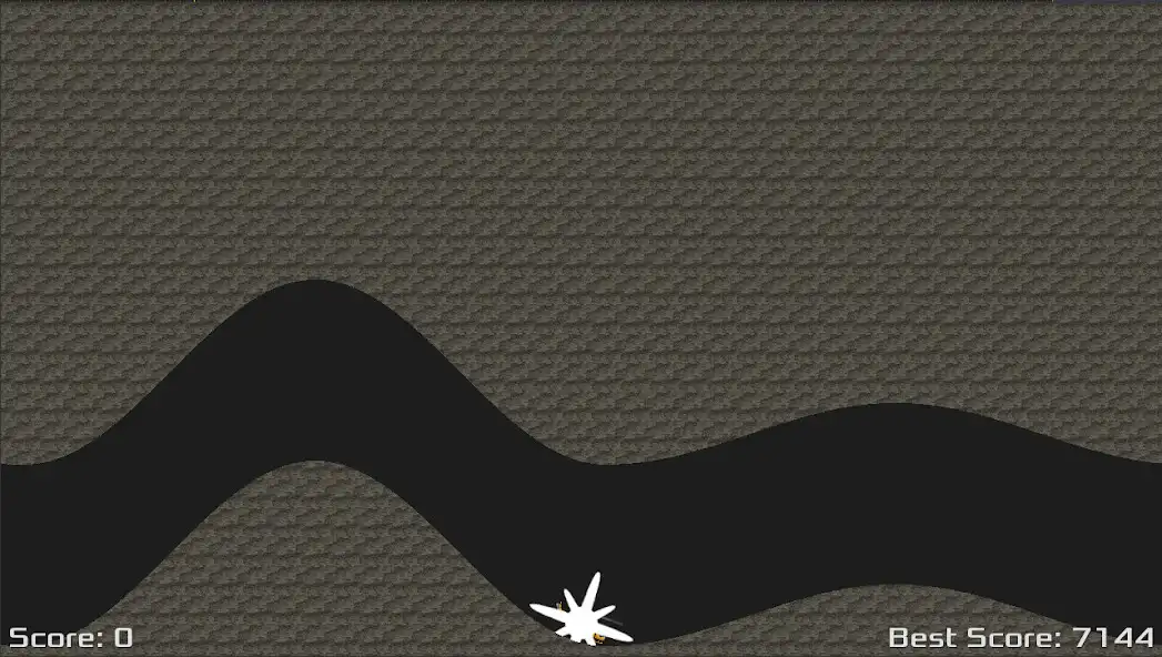 Play Cave Flyer - fly the copter through the cave as an online game Cave Flyer - fly the copter through the cave with UptoPlay