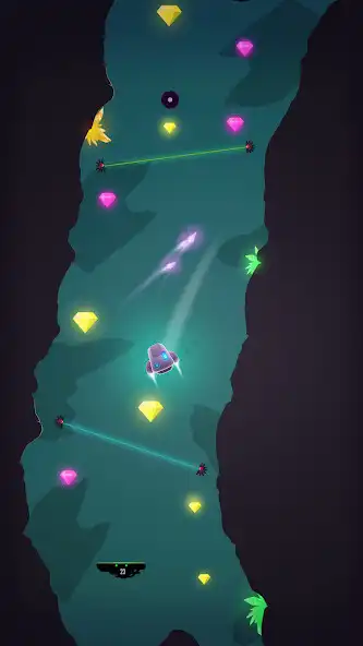 Play Cave FRVR - Spaceship Landing  Galaxy Exploration as an online game Cave FRVR - Spaceship Landing  Galaxy Exploration with UptoPlay