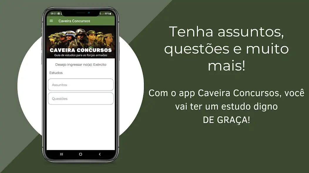 Play Caveira Concursos as an online game Caveira Concursos with UptoPlay